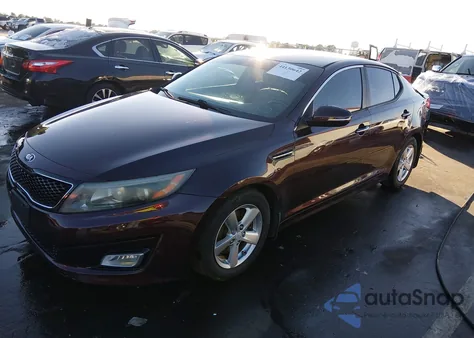 2015 Kia Optima Lx из США, поврежденный, VIN 5XXGM4A77FG467316